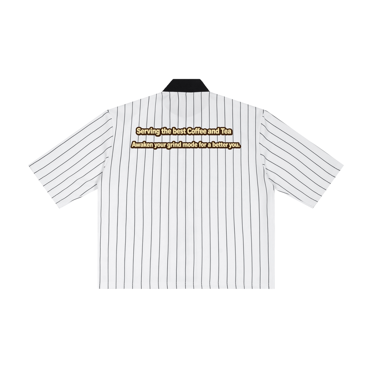 Adult Unisex Striped Full-Zip Baseball Jersey