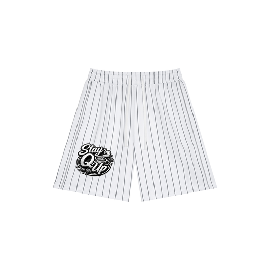 Adult Unisex Striped Loose Fit Shorts