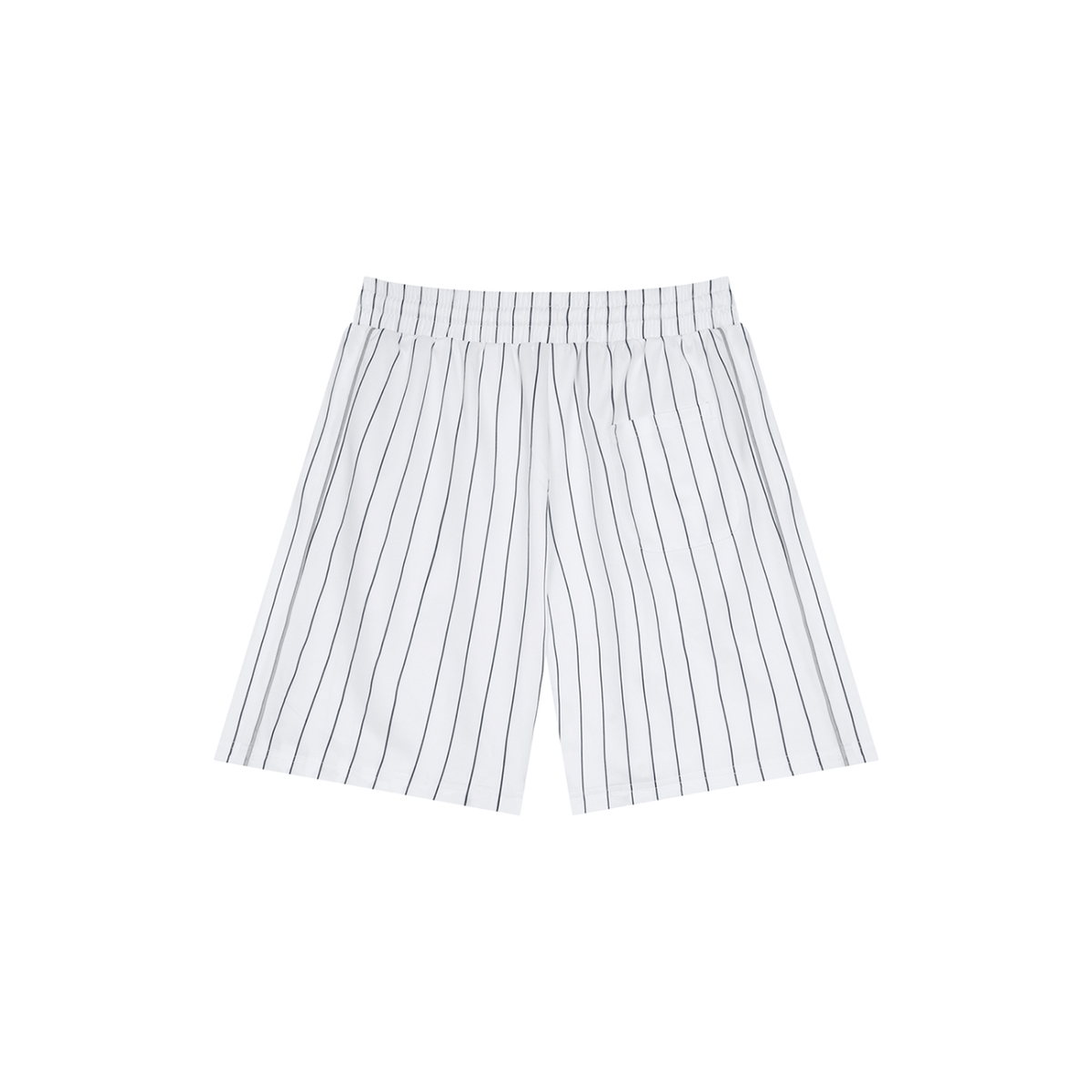 Adult Unisex Striped Loose Fit Shorts
