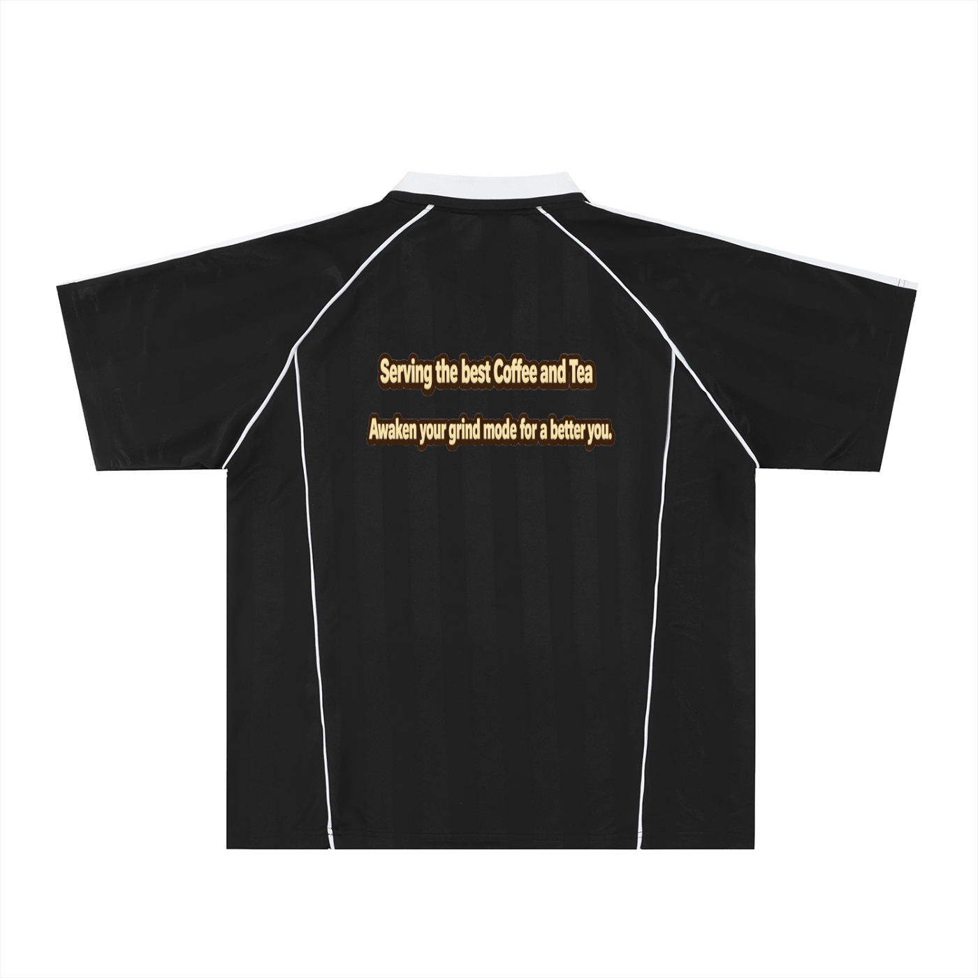 Shadow Stripe Collared Soccer Jersey