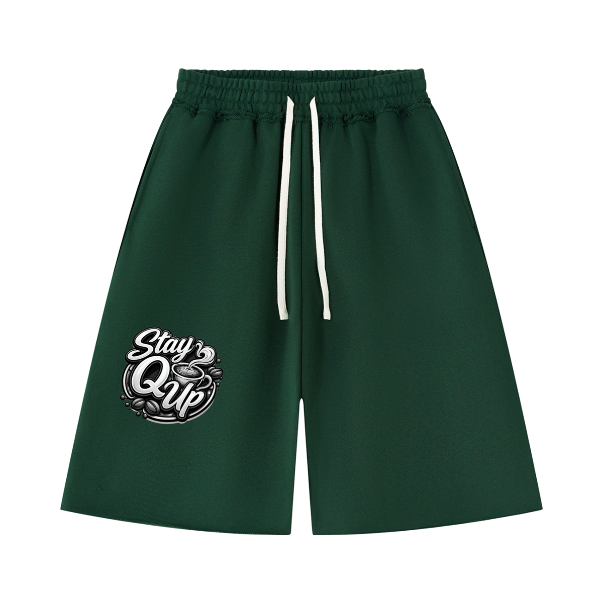 Unisex Heavyweight Raw Edge Shorts
